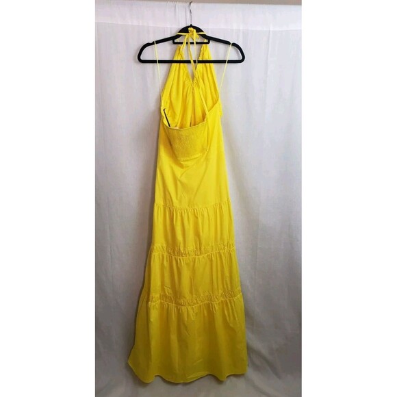 28. Prabal Gurung for JCPenney Sleeveless Maxi Dress Plus 18W Yellow NWT - Picture 6 of 10